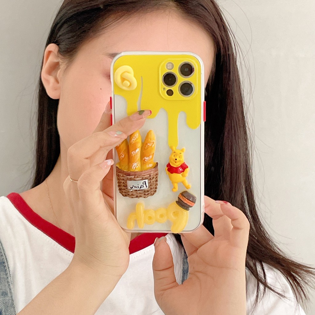 Dễ Thương Ốp Điện Thoại Hình Winnie The Pooh Cho Iphone 12mini 11promax Xsmax Xr X 7 8plus Se2020 | BigBuy360 - bigbuy360.vn