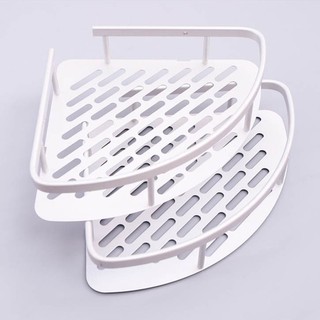 Kệ góc nhà tắm 2 tầng.