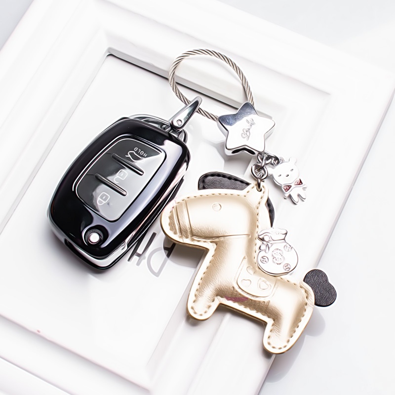 Ốp Chìa Khoá Ô Tô HYUNDAI ELANTRA TUCSON SANTAFE Bằng Chất Liệu TPU