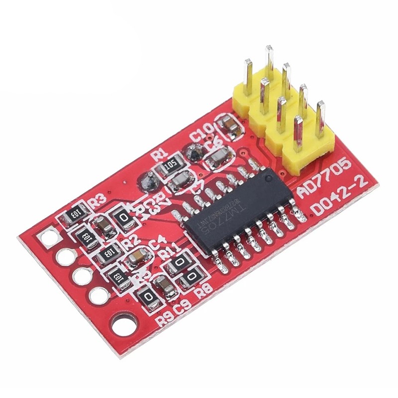 1 Mô Đun Lập Trình Truyền Dữ Liệu AD7705 Dual 16 bit ADC