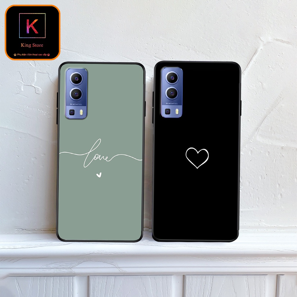 Ốp lưng Vivo y72 5G - Vivo Y15s - Vivo Y52s - Ốp in hình Trái tim  siêu dễ thương