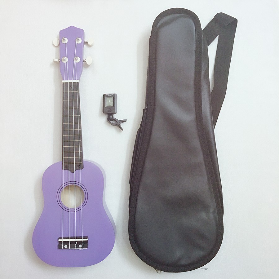 COMBO 2 TẶNG KÈM BAO DA + TUNER KHI MUA ĐÀN UKULELE SOPRANO SIZE 21 - HÀNG CÓ SẴN