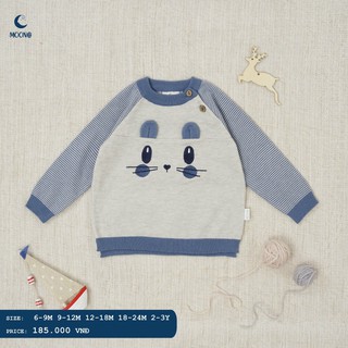 Áo len lông cừu raglan Moon