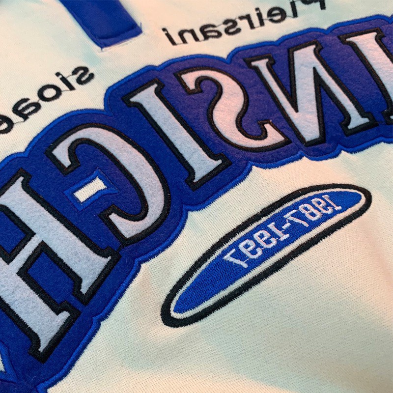 Áo Polo Nỉ Dài Tay Cổ Bẻ Phối Màu Tay Bồng Nam Nữ Vạch Tay Unisex Dáng Rộng