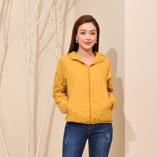 Áo gió nữ gân chìm
