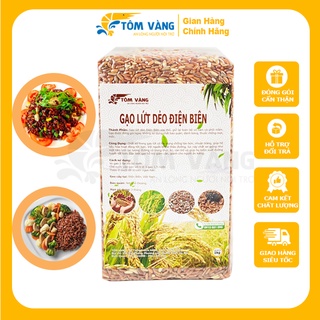 Gạo Lứt Thực Dưỡng / Keto / Ăn Chay (Đóng Túi 1kg hút chân không) - Tôm Vàng