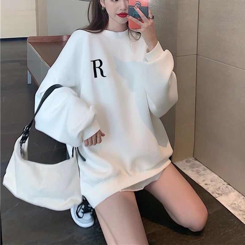 Áo hoodie nữ, Áo Sweater nữ chữ R chất đẹp-không bai xù | BigBuy360 - bigbuy360.vn