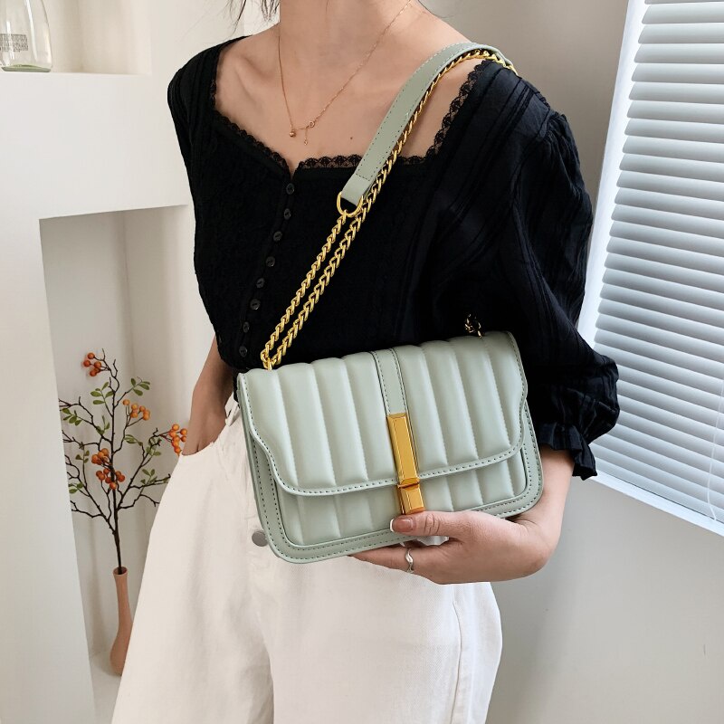 Túi Đeo Chéo JASMIN NOIR Nhỏ Da PU Thêu Hình Nắp Chụp Sang Trọng Thời Trang 2021 Cho Nữ