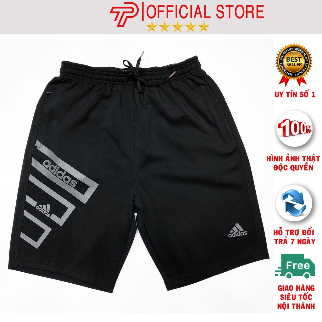 Quần sọt nam adi.das Q164 đẹp lưng thun ngắn cao cấp đùi nam giá rẻ short nam có size lớn cho người mập big size