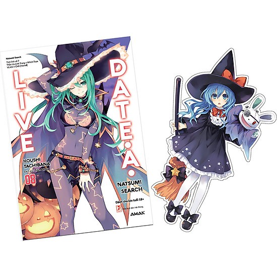 Sách - Date a live - 8