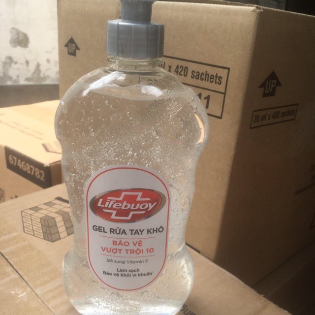 Gel rửa tay khô Lifebuoy 500ml