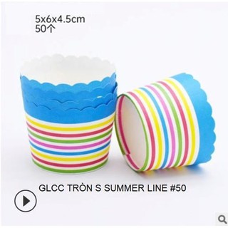 KHUÔN GIẤY, GIẤY LÓT BÁNH CUPCAKE CỨNG TRÒN
