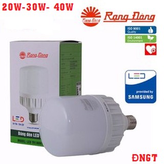 Bóng đèn led rạng đông 20w 30w 40w trụ