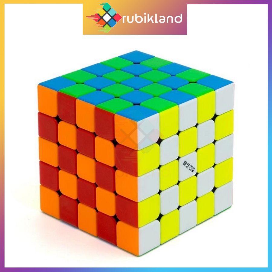 Rubik QiYi MP 5x5 M Stickerless Rubic 5 Tầng Có Nam Châm Rubick 5x5 Đồ Chơi Trí Tuệ