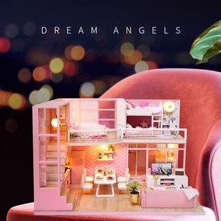 [NHÀ MÔ HÌNH BÚP BÊ DIY] BỘ DREAM ANGELS