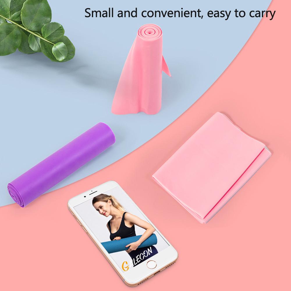 MUVAKO Đai Kháng Lực Bằng Cao Su Nhiều Màu Sắc Dùng Tập Thể Thao