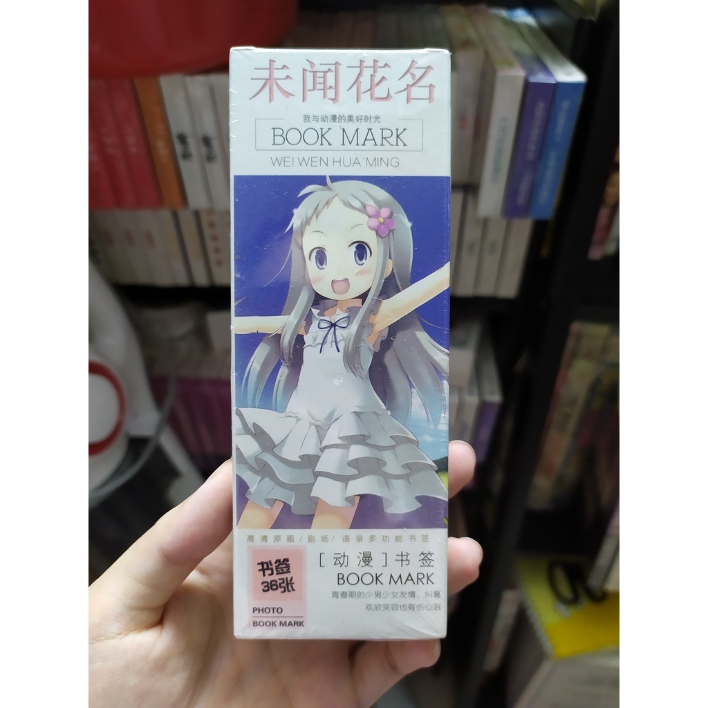 bookmark anohana đóa hoa ngày ấy