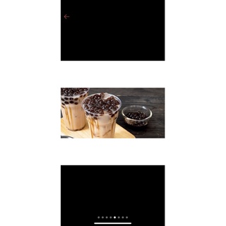Set trà sữa trân châu đường đen