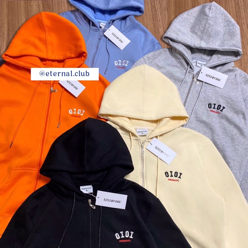 Áo hoodie zip brand Hàn OIOI