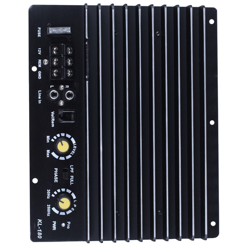 1200W Car Audio Power Amplifier Subwoofer Power Amplifier Board Audio Diy Amplifier Board Car Player Kl-180