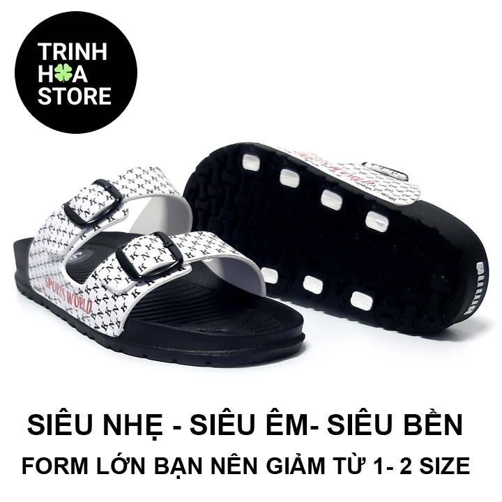 Dép nam , nữ big size quai ngang , chốt cài xuyên đế , siêu bền , xu hướng thời trang  2022- Hàng VNXK –TH049
