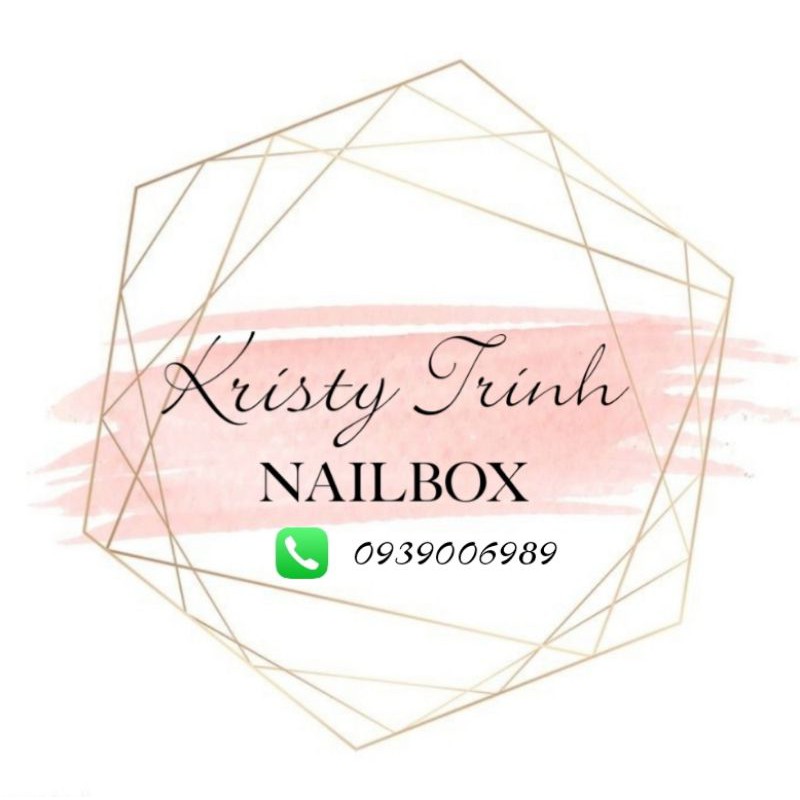 Bộ móng tay Nailbox vẽ hoa siêu dễ thương