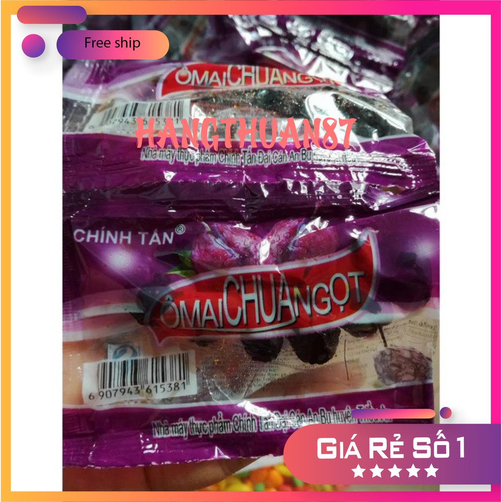 5 gói Ô mai táo tím chua ngọt