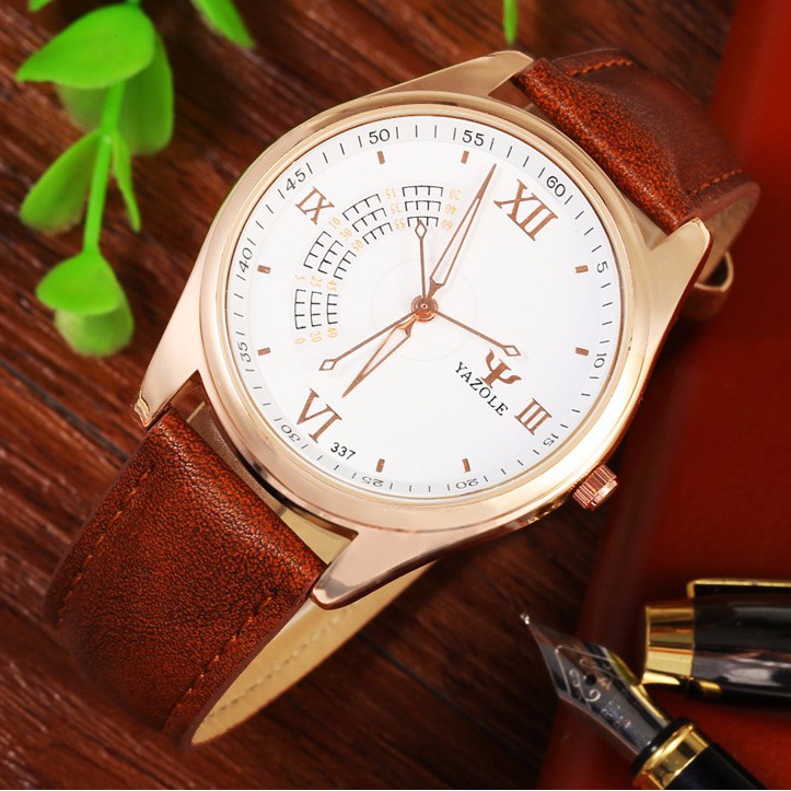 Đồng hồ nam YAZOLE 337 doanh nhân