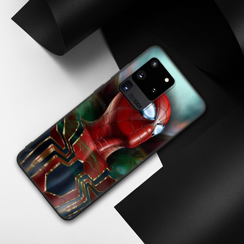 Samsung Galaxy S10 S9 S8 Plus S6 S7 Edge S10+ S9+ S8+ Casing Soft Case 83SF Spider-Man SpiderMan Marvel mobile phone case