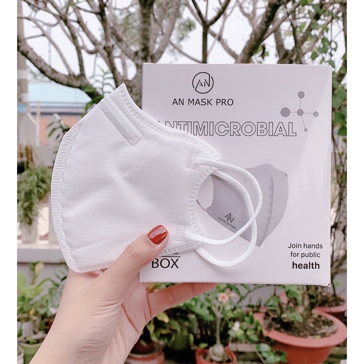 Khẩu trang n99 6d an mask pro 5 lớp lọc công nghệ nano loại bỏ 99% bụi mịn - ảnh sản phẩm 1