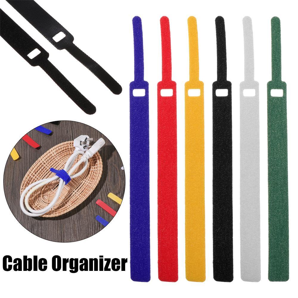 Bộ 20 Dây Quấn Dây Cáp Chuột Máy Tính Có Thể Tái Sử Dụng