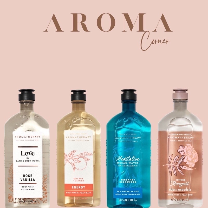 Sữa tắm Bath & Body works dòng Aroma  295ml