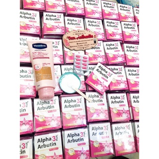 Bill Thái-01 Vĩ Kích Dưỡng Trắng Da Alpha 3 Plus Arbutin Thái Lan  ⚡️Deal Hot⚡️