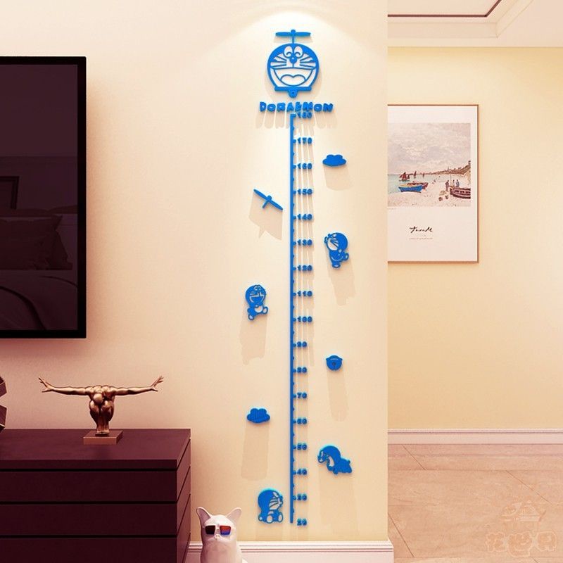 💎DECAL DÁN TƯỜNG 3D CHIỀU CAO DOREMON💎DORAEMON HOUSE