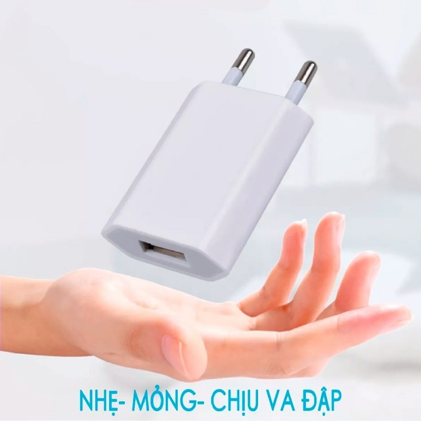 củ sạc cho dòng iphone 5, 6, 7, 8, X, 11 cóc sạc dài không kén máy, không báo lỗi, không loạn cảm ứng