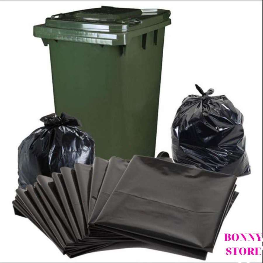 Túi đựng đồ, đựng rác có quai tự hủy sinh học, bọc đựng rác có quai xách siêu dai, bịch 1kg