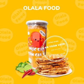 Mực cán tẩm gia vị 200g OlalaFood đồ ăn vặt vừa ngon vừa rẻ