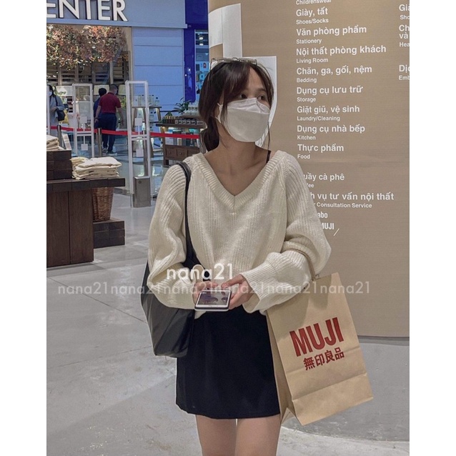 Áo len khuy mặc được 2 mặt trước sau | BigBuy360 - bigbuy360.vn