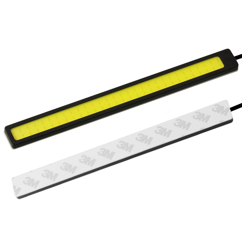 Thanh đèn LED COB chống nước trang trí xe hơi 17cm