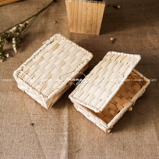 Hộp đựng quà mây tre đan cao cấp