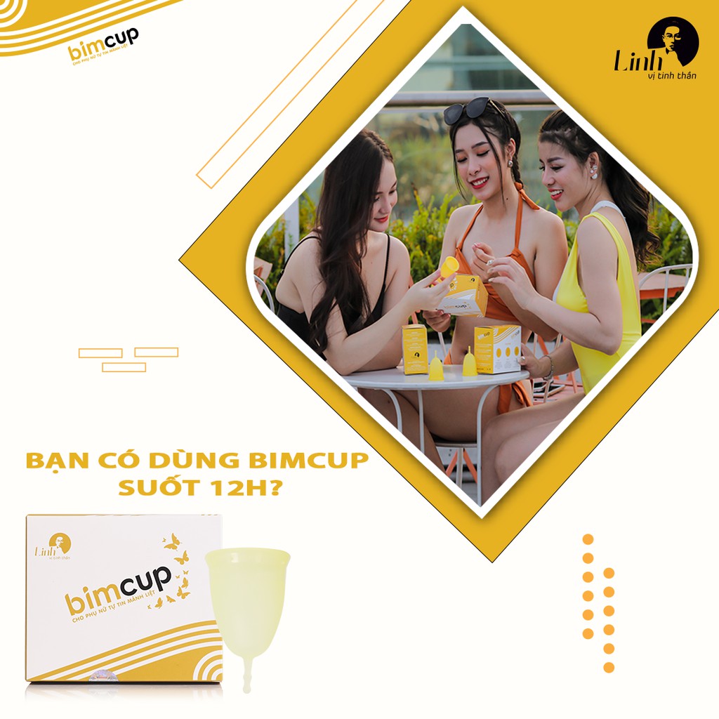 [Cốc Nguyệt San Chính Hãng] bimcup số 1 Việt Nam về chất lượng