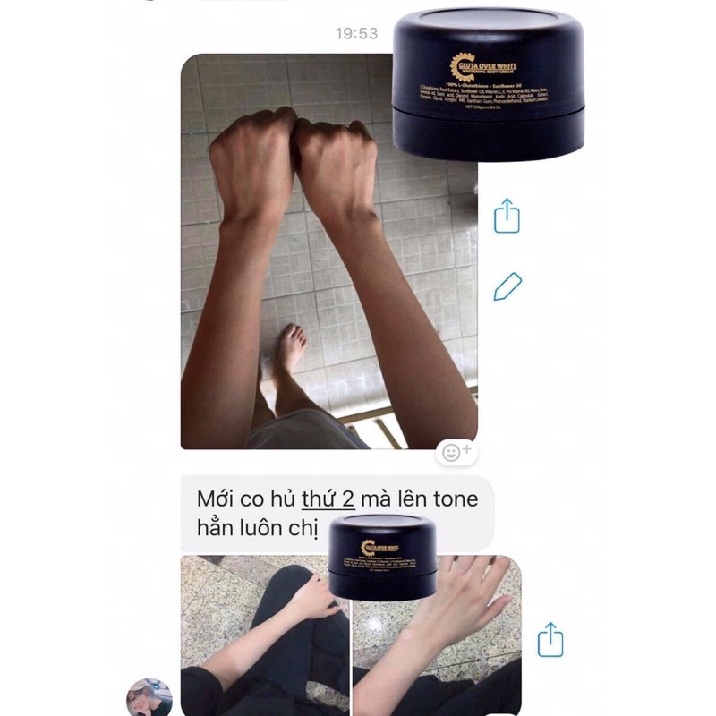KEM BODY TRẮNG DA GULTA WHITE - CẢI THIỆN LÀN DA SAU 15 NGÀY