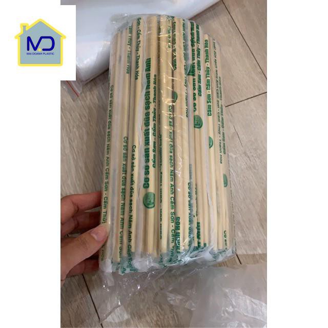 (hot) Đũa tre dùng 1 lần (đũa ăn liền) loại 50 đôi - 100 đôi