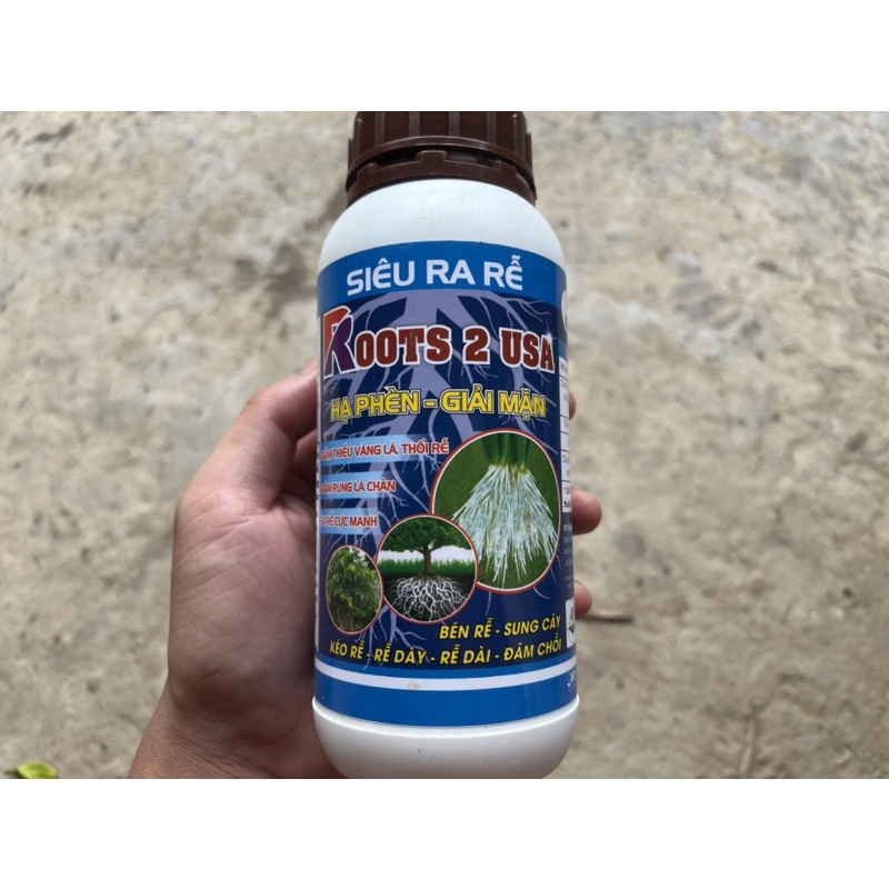 Roots 2 usa kích rễ cực mạnh, giải độc hữu cơ, chống vàng lá, thối rễ