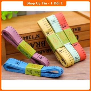 Thước dây đo vòng eo + may quần áo 1,5m