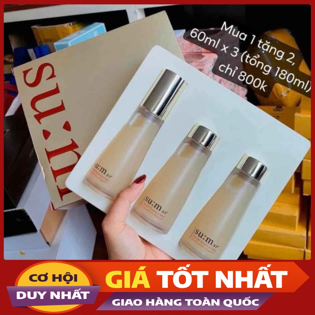 ✨[GIÁ TỐT NHẤT] Set xịt khoáng chứa tính chất nước thần Sum ✨