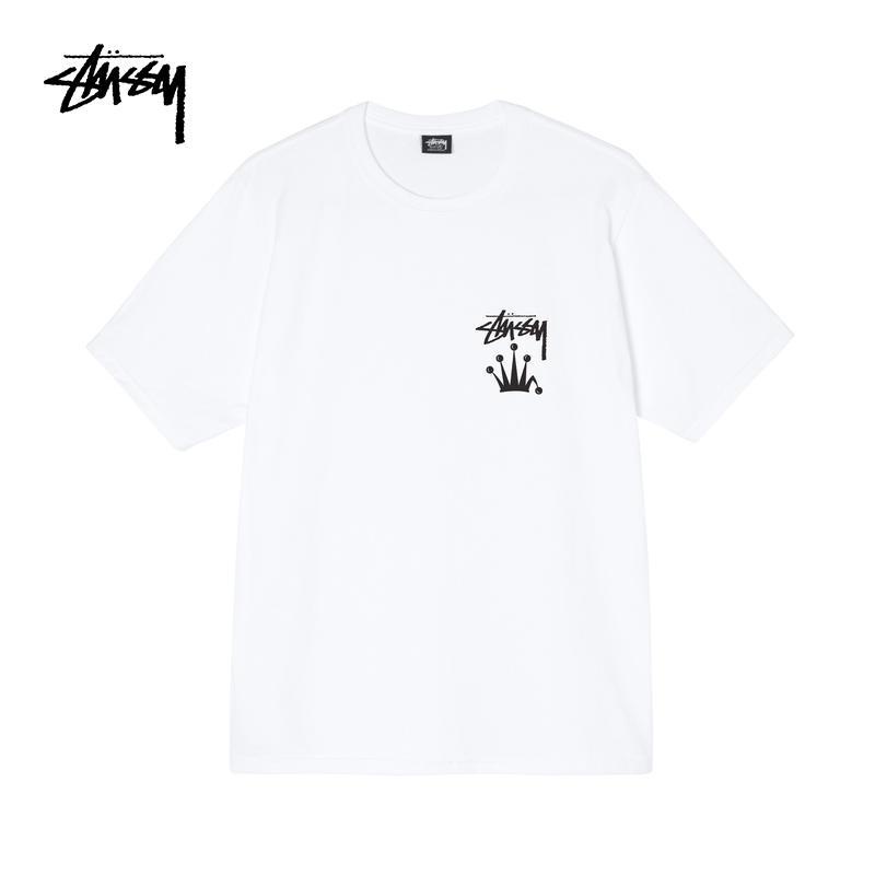 Áo Thun Ngắn Tay In logo Stussy Thời Trang Cho Nam 1904715H