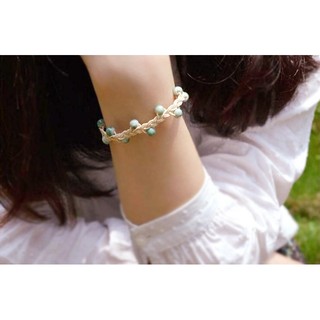 Lắc tay Handmade gốm sứ - TS-156