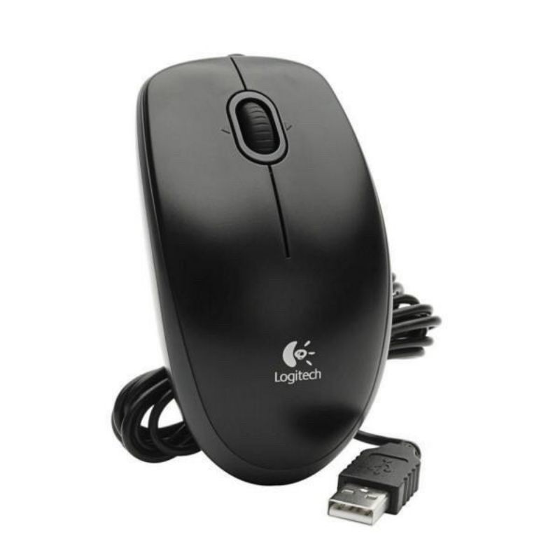 Chuột quang có dây Logitech B100 - Chính hãng Digiworld