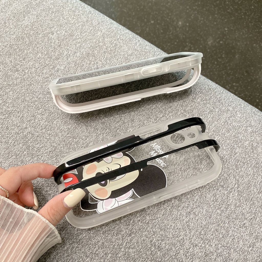 Ốp Điện Thoại in Hình Chuột Mickey Disney Chống Sốc Cho iPhone 7 plus X xs max xr 11 pro max 12 pro max 13 pro max